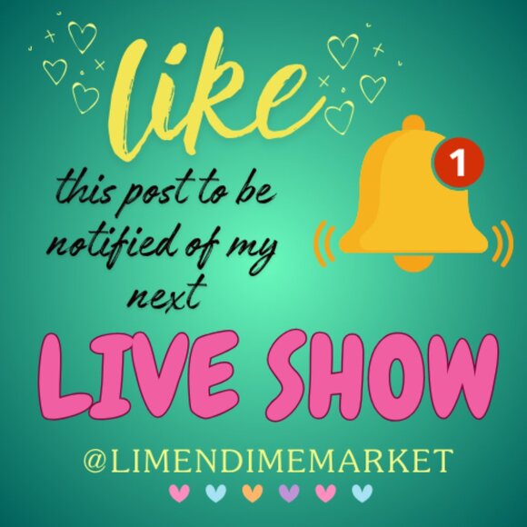 Like to be Notified 🎀 LimenDime Market's Live Show Info! - Picture 9 of 10